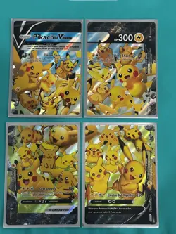 Pokemon TCG Pikachu V, V-Union, Go, McDonald Holo & Promo 9 Card Lot FREE S/H - Image 2