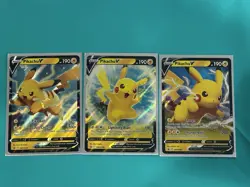 Pokemon TCG Pikachu V, V-Union, Go, McDonald Holo & Promo 9 Card Lot FREE S/H - Image 4