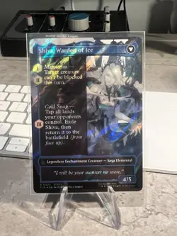 Jill, Shiva's Dominant SURGE FOIL BORDERLESS - 0523 - Rare Final Fantasy FIN MTG - Image 2