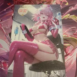 Spicy Waifu kinda not NSFW Size Card Board March 7th Honkai Star Rail Night - Image 1