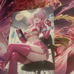 Spicy Waifu kinda not NSFW Size Card Board March 7th Honkai Star Rail Night - Image 2