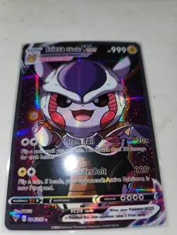 Pokemon Frieza Pikachu Cosplay Card Mint - Image 1