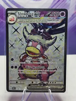 Slowking ex - 238/193 - Pokemon Paldea Evolved Full Art Ultra Rare Card NM - Image 1