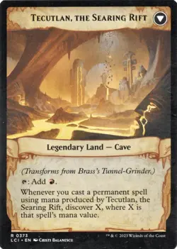 MTG - Brass's Tunnel-Grinder (Extended Art) 373 - The Lost Caverns of Ixalan NM - Image 2