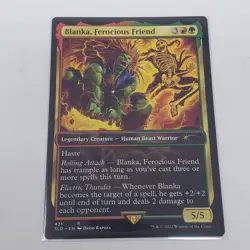 Blanka, Ferocious Friend - 431 MTG Secret Lair - Normal NM - Image 1