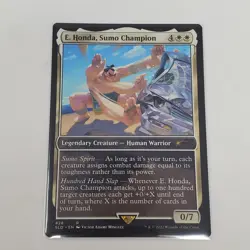 MTG English E. Honda, Sumo Champion 428 Secret Lair - NM - Image 1