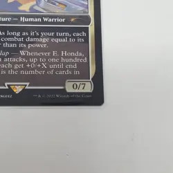 MTG English E. Honda, Sumo Champion 428 Secret Lair - NM - Image 4