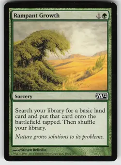 Rampant Growth C Magic 2012 (M12) 190 MTG - Image 1