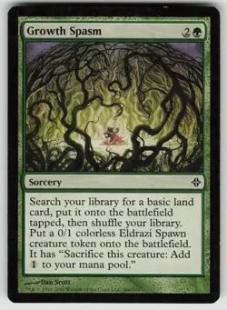 Growth Spasm C Rise of the Eldrazi 186 MTG - Image 1