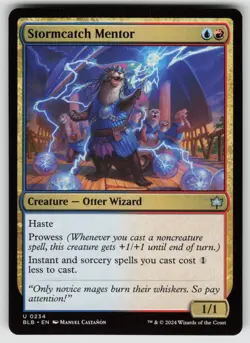 Stormcatch Mentor U Bloomburrow 234 MTG - Image 1