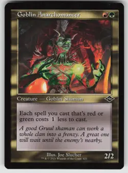 Goblin Anarchomancer (Retro Frame) C Modern Horizons 2 421 MTG - Image 1