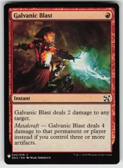 Galvanic Blast C The List Reprints 45 MTG - Image 1
