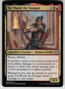 Tor Wauki the Younger U Commander: Dominaria United 46 MTG - Image 1