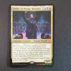 Inalla Archmage Ritualist Oversized Foil Commander 2017 MP MTG - Image 1