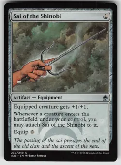 Sai of the Shinobi U Masters 25 230 MTG - Image 1