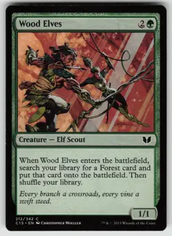 Wood Elves C Commander 2015 212 MTG - Image 1
