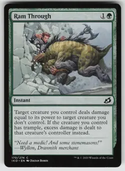 Ram Through C Ikoria: Lair of Behemoths 170 MTG - Image 1