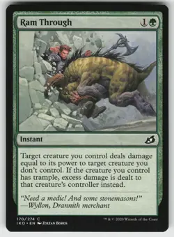 Ram Through C Ikoria: Lair of Behemoths 170 MTG - Image 1