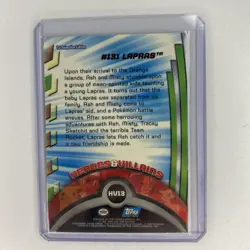 Topps Pokemon TV Animation Series 3 - Lapras Rainbow Holo HV13 #131 Played With - Image 2
