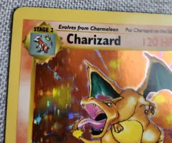 Pokemon TCG Shadowless Charizard Hologram 4/102 Holo Base Set Vintage Mint Rare - Image 5