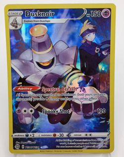 Pokemon Dusknoir TG06/TG30 Brilliant Stars Trainer Gallery Ultra Rare NM - Image 1