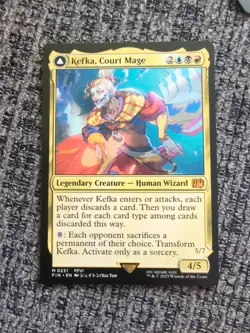 Kefka, Court Mage Final Fantasy FIN MTG Magic M0231 - Image 1
