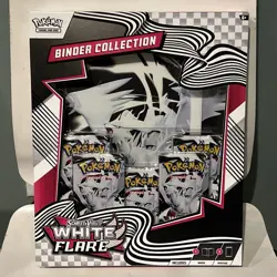 Pokemon White Flare Binder Collection Box - Image 1