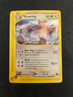 Ursaring 110/144 Skyridge Regular Pokemon TCG - LP - Image 1