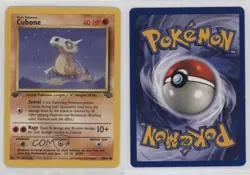 Cubone 1st Ed. Pokemon Jungle #50 1999 0d08 - Image 3