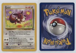 Eevee Pokemon Jungle #51 1999 0d08 - Image 3