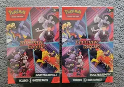 (2) Pokemon Scarlet & Violet Destined Rivals Booster Bundle Box Sealed - Image 1