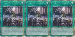Yugioh RA01-EN064 Forbidden Droplet X3 1st Edition QCSR MINT - Image 1