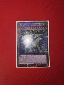 JUSH-EN006 Dracotail Arthalion Starlight Rare 1st Ed YuGiOh - Image 2