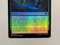 MTG Magic the Gathering Wolf Strike (228/596) Innistrad Crimson Vow FOIL - Image 3