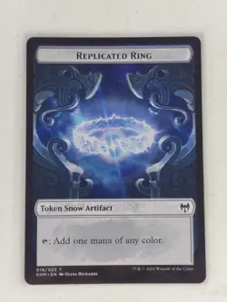 Replicated Ring Token - Kaldheim (KHM) MTG Magic the Gathering - NM+ - Image 1