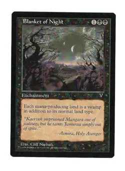 Blanket of Night - Vision - Magic The Gathering Excellent Condition - Image 1