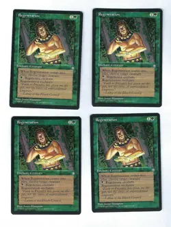 4x Regeneration - Ice Age - Magic The Gathering (Lightly Played) - Image 1