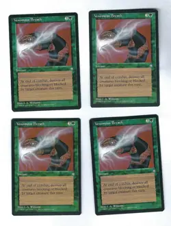 4x Venomous Breath - Ice Age - Magic The Gathering (Lightly Played) - Image 1