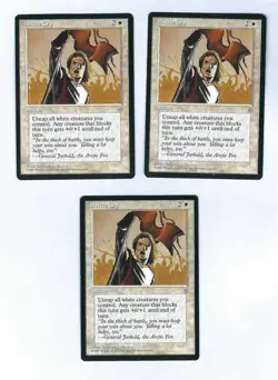 3x Battle Cry - Ice Age - Magic The Gathering NM/M (Never Played) - Image 1