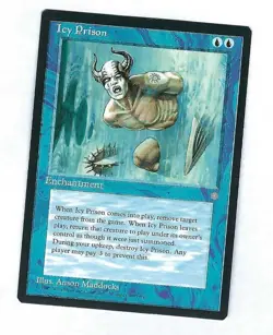 Icy Prison - Ice Age - Magic The Gathering (Lightly Played) - Image 1
