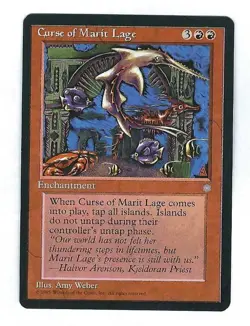 Curse of Marit Lage - Ice Age - Magic The Gathering NM/M (Never Played) - Image 1