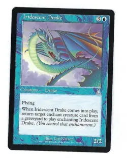 2x Iridescent Drake - Urza's Destiny - Magic The Gathering - NM/M (Never Played) - Image 1