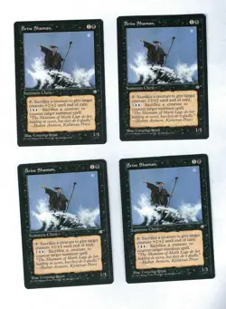 4x Brine Shaman - Ice Age - Magic The Gathering (Lightly Played) - Image 1