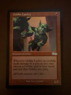 Goblin Lackey Urza's Saga (Magic The Gathering) - Image 1