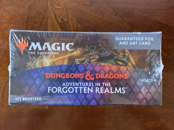Magic MTG - D&D Adventures in the Forgotten Realms Set Booster Box - New Sealed - Image 1