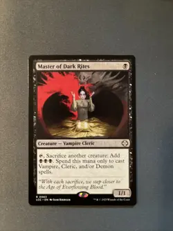 Master of Dark Rites - MTG The Lost Caverns Of Ixalan - Image 1