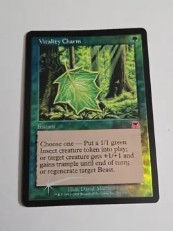 Vitality Charm (Onslaught) FOIL x1 MTG ENGLISH Rare Check My Store! - Image 2