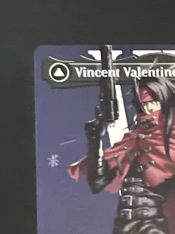 MTG Vincent Valentine (Borderless Foil) Final Fantasy 0383 FVII NM - Image 2
