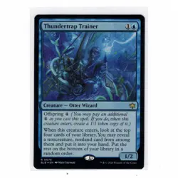 Thundertrap Trainer Magic The Gathering Bloomburrow Foil 0078 - Image 1