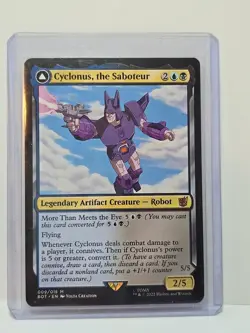 MTG Cyclonus, the Saboteur Cyclonus, Cybertronian Fighter Transformers 009/015 - Image 1